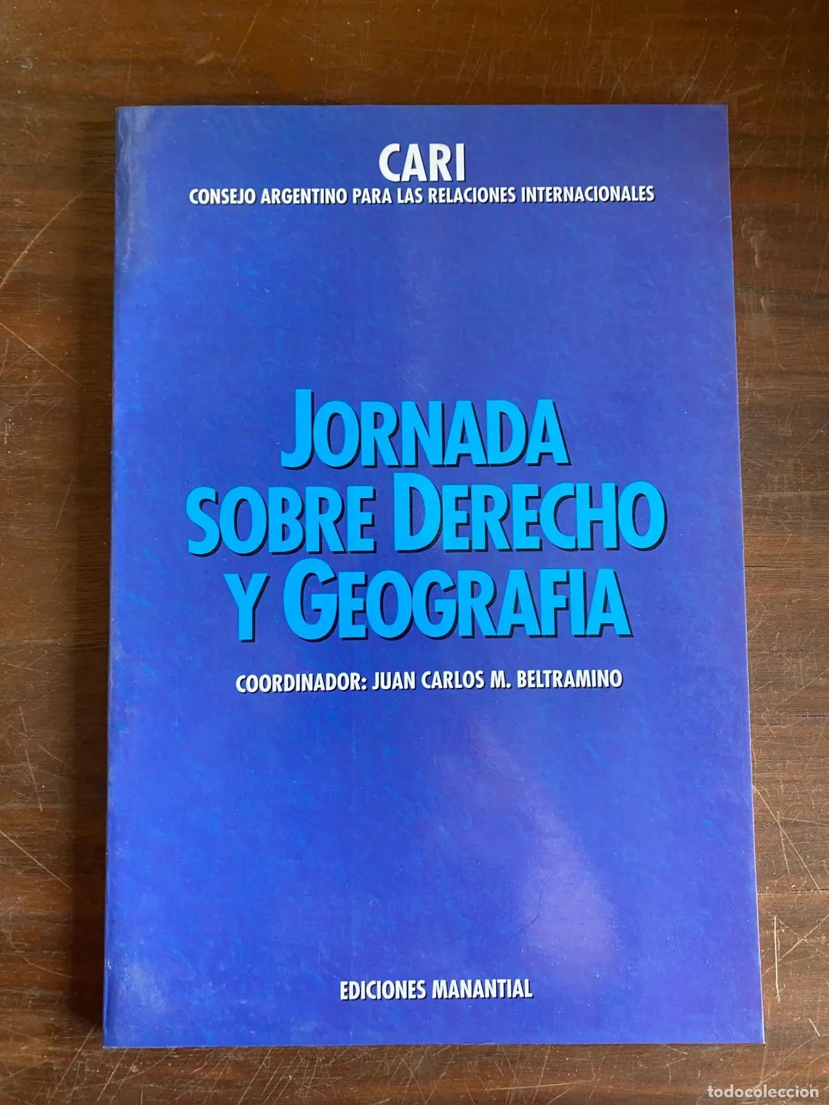 Libros de segunda mano: JORNADA SOBRE DERECHO Y GEOGRAFIA