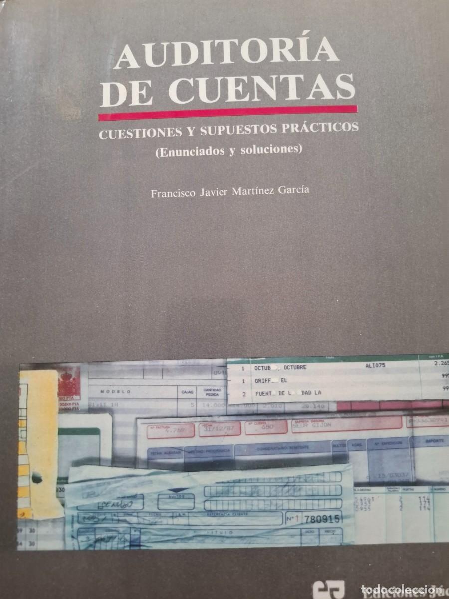 Libros de segunda mano: auditor&iacute;a de cuentas cuestiones y supuestos pr&aacute;cticos Fco. Javier Mart&iacute;nez Garc&iacute;a