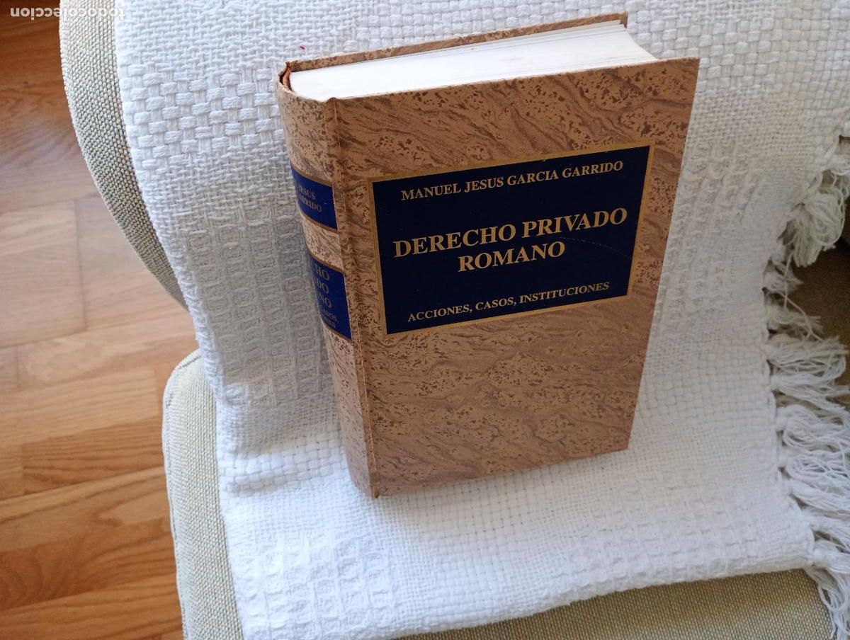 Libros de segunda mano: DERECHO PRIVADO ROMANO MANUEL JESUS GARCIA GARRIDO ACCIONES CASOS PRACTICOS INSTITUCIONES