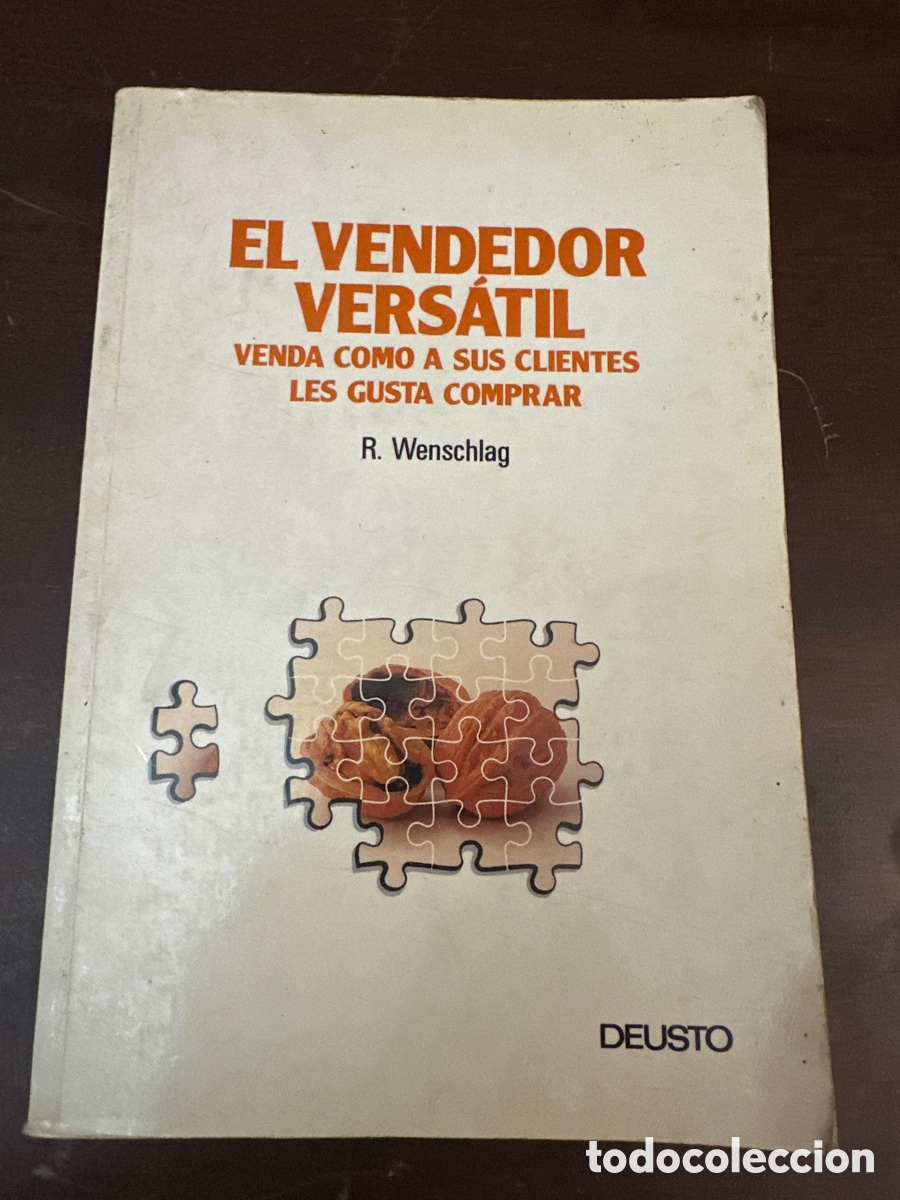 Libros de segunda mano: EL VENDEDOR VERSATIL.VENDA COMO A SUS CLIENTES LES GUSTA COMPRAR