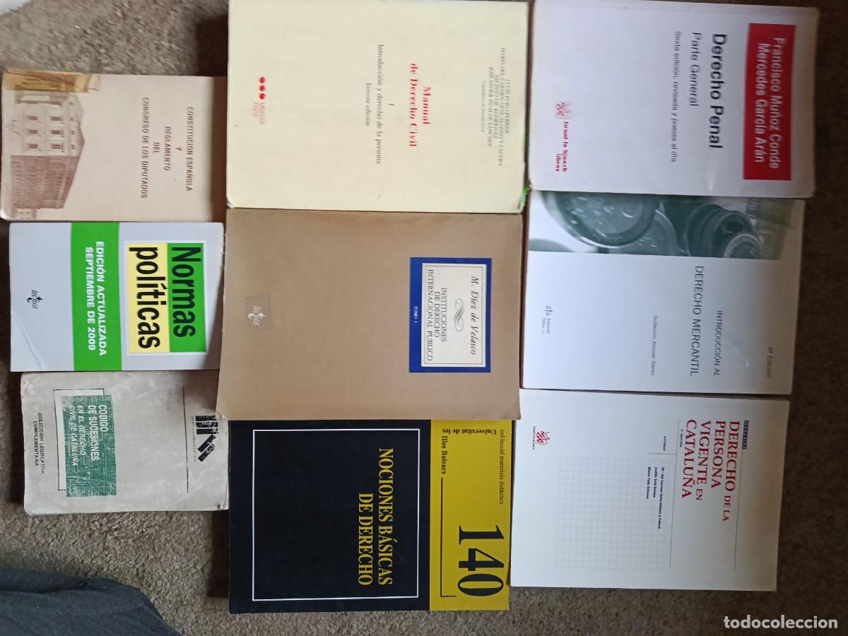 Libros de segunda mano: Conjunto libros b&aacute;sicos de la carrera de Derecho