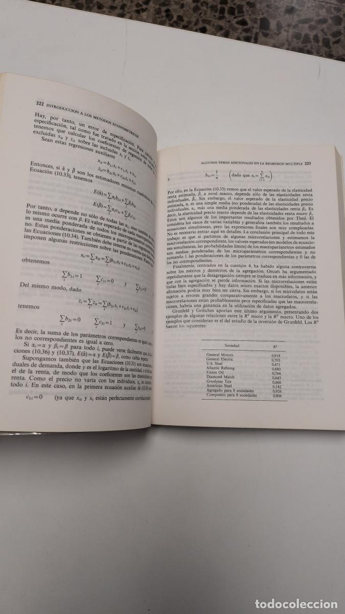 Libros de segunda mano: Econometr&iacute;a - G.S. Maddala - Foto 3