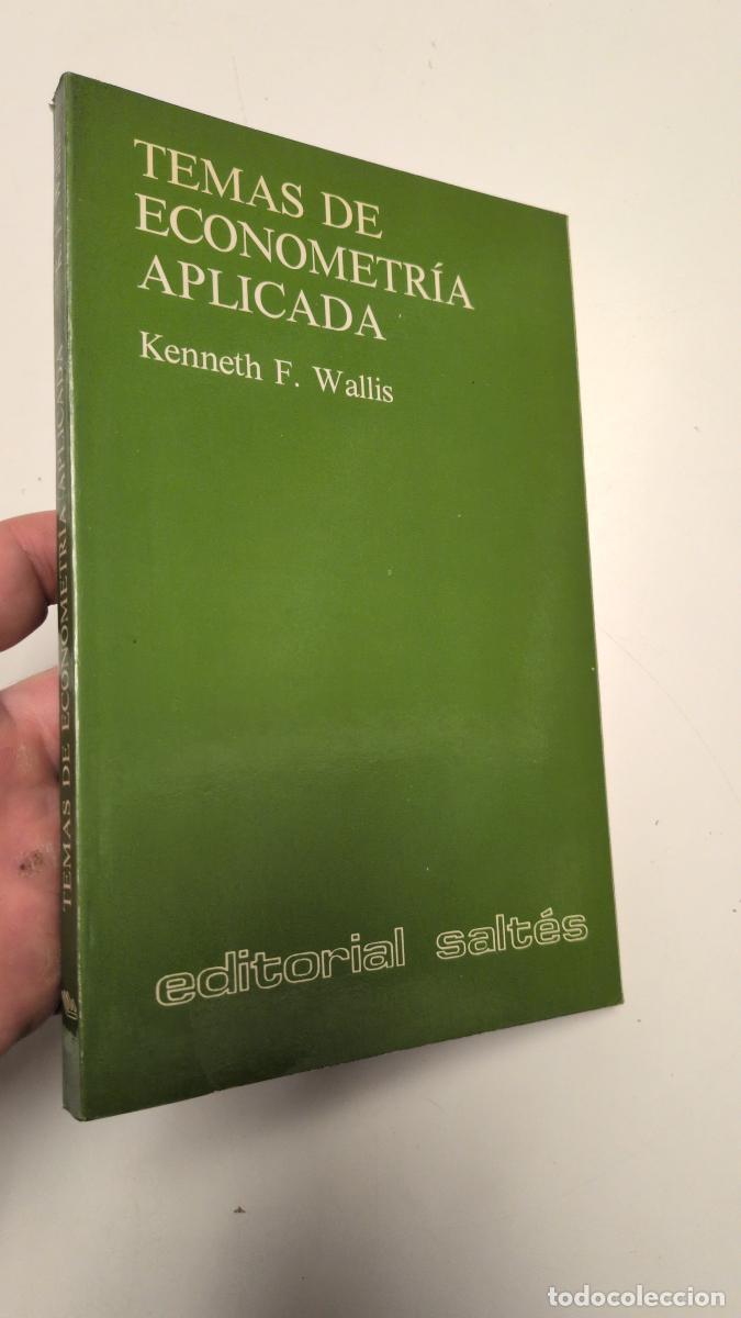 Libros de segunda mano: Temas de econometr&iacute;a aplicada - Kenneth F. Wallis