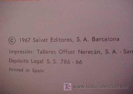 Diccionarios de segunda mano: libros diccionario SALVAT 1967 - Foto 2