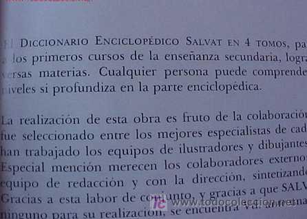 Diccionarios de segunda mano: libros diccionario SALVAT 1967 - Foto 4