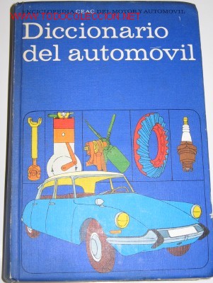 Diccionarios de segunda mano: DICCIONARIO DEL AUTOM&Oacute;VIL, DE 1978 - Foto 1