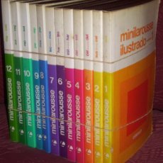 Diccionarios de segunda mano: MINILAROUSSE ILUSTRADO 12T (COMPLETO) POR RAMÓN GARCÍA PELAYO Y GROSS DE CÍRCULO DE LECTORES 1983