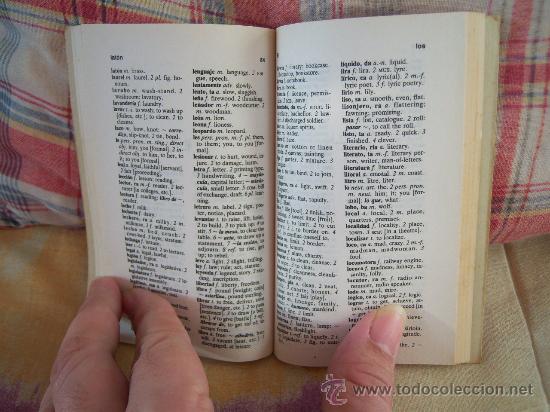 Diccionarios de segunda mano: DICCIONARIO ESPA&Ntilde;OL-INGL&Eacute;S - Foto 5
