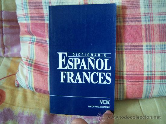 Diccionarios de segunda mano: DICCIONARIO ESPA&Ntilde;OL FRANC&Eacute;S - Foto 1