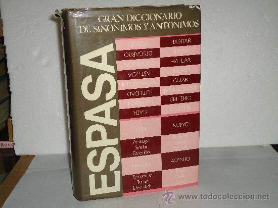 Diccionarios de segunda mano: GRAN DICCIONARIO DE SINONIMOS Y ANTONIMOS - Foto 1