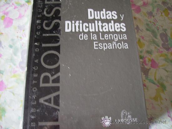 Diccionarios de segunda mano: DUDAS Y DIFICULTADES DE LA LENGUA ESPA&Ntilde;OLA - Foto 1