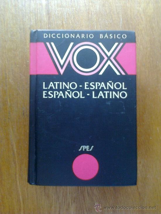 Diccionario Latino Español Vox Latin - Vendido En Venta Directa - 31136420