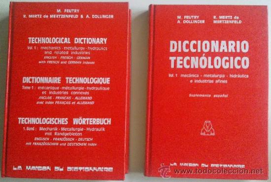 Diccionarios de segunda mano: DICCIONARIO TECNOL&Oacute;GICO - Foto 1