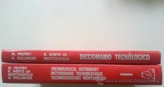 Diccionarios de segunda mano: DICCIONARIO TECNOL&Oacute;GICO - Foto 2
