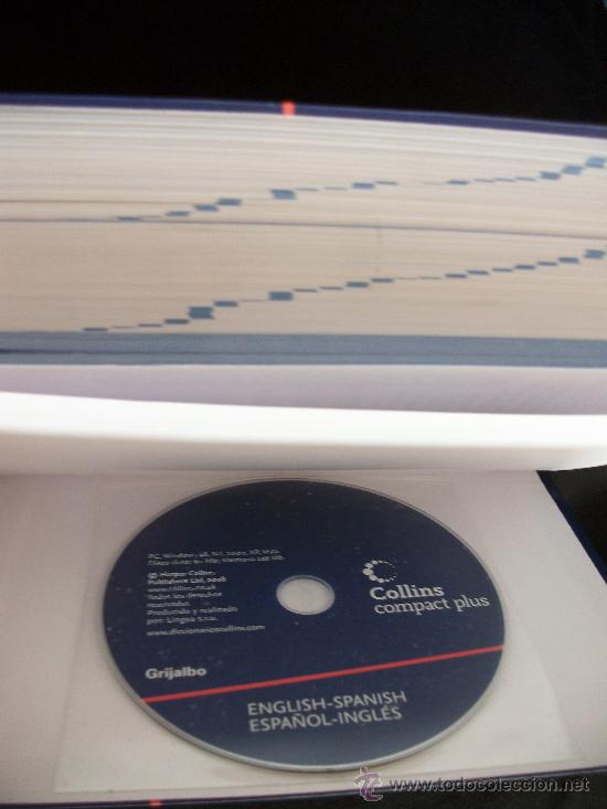 Diccionarios de segunda mano: DICCIONARIO BILING&Uuml;E Y GRAMATICA - INGLES CASTELLANO - COLLINS COMPACT PLUS CON CD - Foto 2
