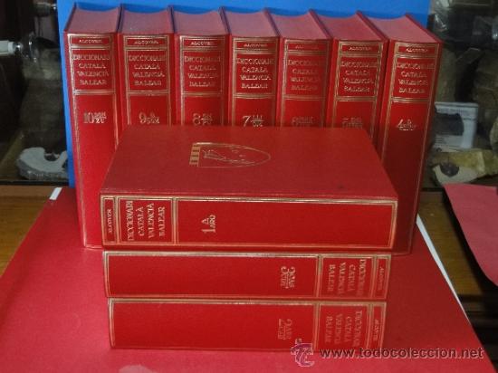 Diccionari Catala-valencia-balear (10 Vols.obra - Vendido En Venta ...