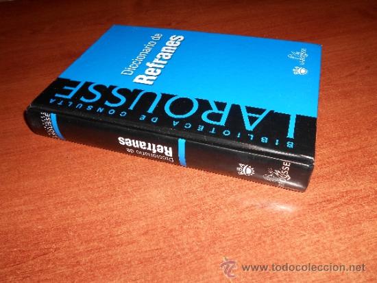 Diccionarios de segunda mano: DICCIONARIO DE REFRANES LAROUSSE, - Foto 2