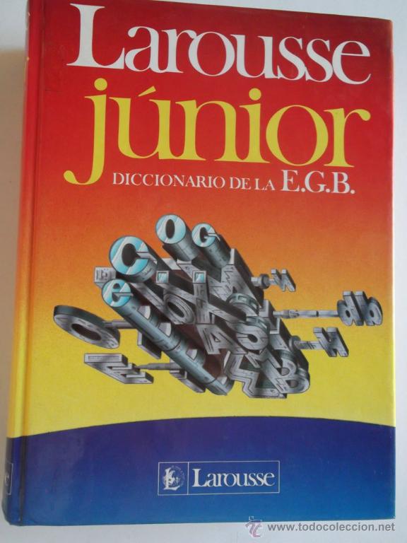 Diccionarios de segunda mano: Larousse J&uacute;nior . Diccionario de la E.G.B. - Foto 1