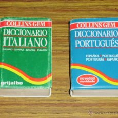 Diccionarios de segunda mano: COLLINS GEM ITALIANO-ESPAÑOL/ESPAÑOL-ITALIANO. Lote 40658253