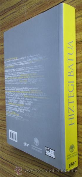 Diccionarios de segunda mano: HIZTEGI BATUA Edt euskaltzaindia &ndash; 2008 - Foto 2