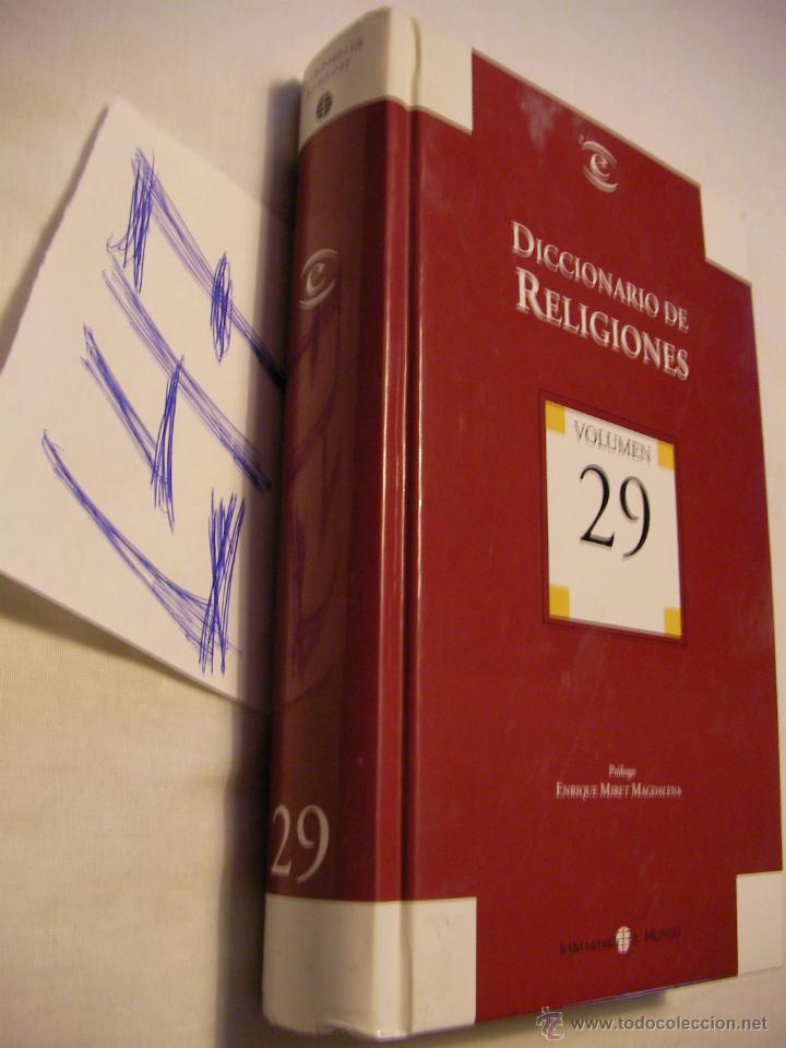 Diccionarios de segunda mano: DICCIONARIO DE RELIGIONES - Foto 1