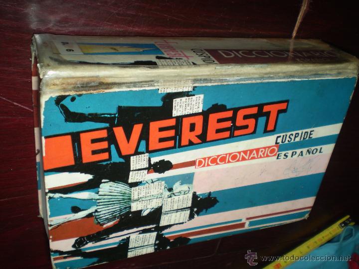 Diccionarios de segunda mano: DICCIONARIO EVEREST CUSPIDE ESPA&Ntilde;OL - Foto 1