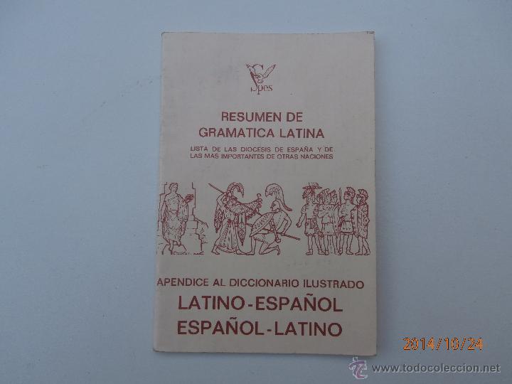 Diccionarios de segunda mano: viejo libro de gramatica latina 1969 - Foto 1