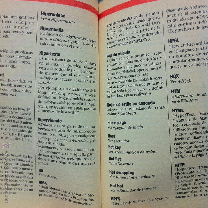 Diccionarios de segunda mano: COMPUTER HOY - DICCIONARIO DE INFORM&Aacute;TICA. VOLUMEN 2. - Foto 3