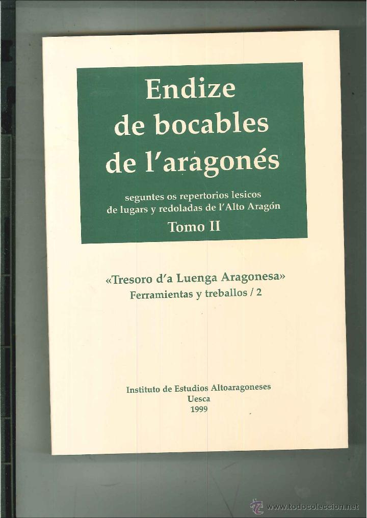 Diccionarios de segunda mano: ENDIZE DE BOCABLES DE LARAGON&Eacute;S, Francho Nagore La&iacute;n - Foto 2
