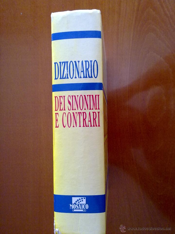 Diccionarios de segunda mano: DIZIONARIO DEI SINONIMI E CONTRARI - Foto 2