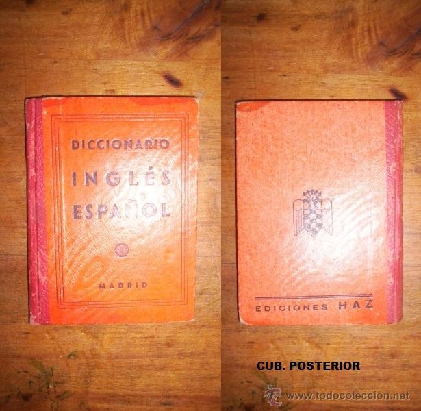 Diccionarios de segunda mano: DICCIONARIO ingl&eacute;s espa&ntilde;ol - Foto 1