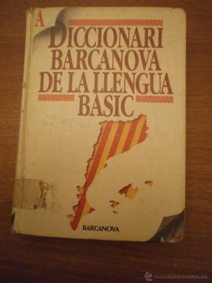 Diccionarios de segunda mano: DICCIONARI BARCANOVA DE LA LLENGUA BASIC - Foto 1
