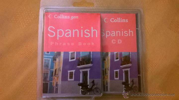 Diccionarios de segunda mano: COLLINS GEM SPANISH PHRASE BOOK - LIBRO + CD - Foto 1