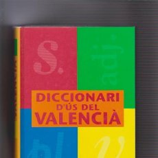 Diccionarios de segunda mano: DICCIONARI D´ÚS DEL VALENCIÁ - VORAMAR & SANTILLANA 1995