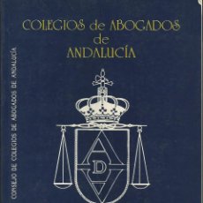 Diccionarios de segunda mano: LISTA OFICIAL LETRADOS COLEGIO DE ABOGADOS DE ANDALUCIA. 1993. ALMERIA, GRANADA, CORDOBA JAEN ETC