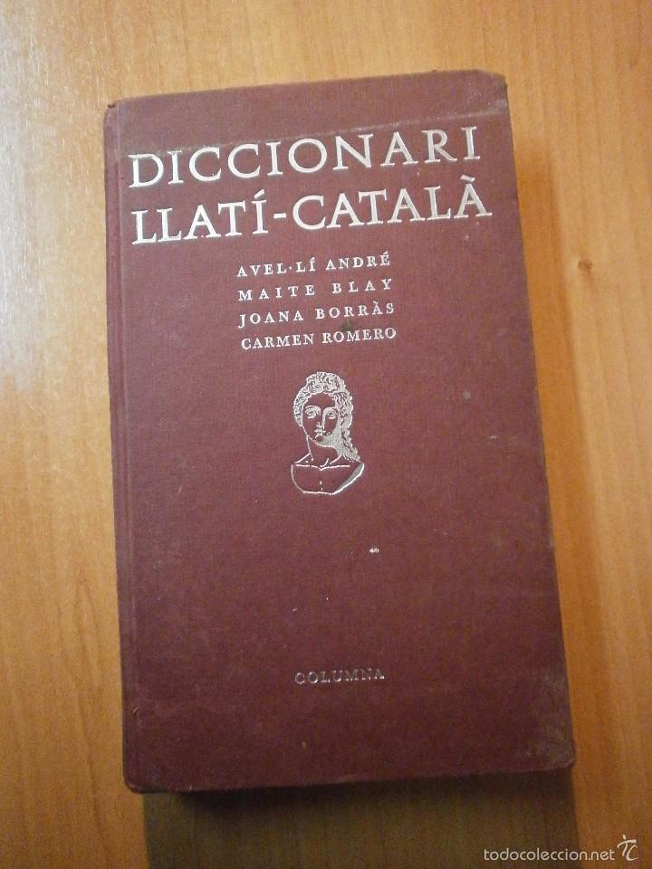 Diccionarios de segunda mano: DICCIONARI -LLATI CATALA- - Foto 1