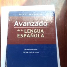 Diccionarios de segunda mano: DICCIONARIO AVANZADO DE LA LENGUA ESPAÑOLA. VOX. EST14B4. Lote 56306631