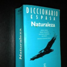 Diccionarios de segunda mano: DICCIONARIO ESPASA NATURALEZA / ÁNGEL RAMOS, PEDRO CIFUENTES, SANTIAGO GONZÁLEZ Y LUIS MATAS.