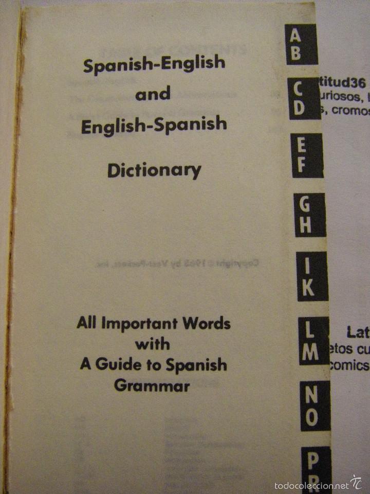 Diccionarios de segunda mano: Spanish dictionary. Dennison - Foto 4