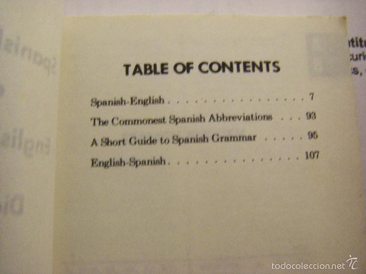 Diccionarios de segunda mano: Spanish dictionary. Dennison - Foto 6