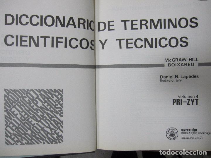 Diccionario De Términos Científicos Y Técnicos Comprar Diccionarios En Todocoleccion 153594561 8843