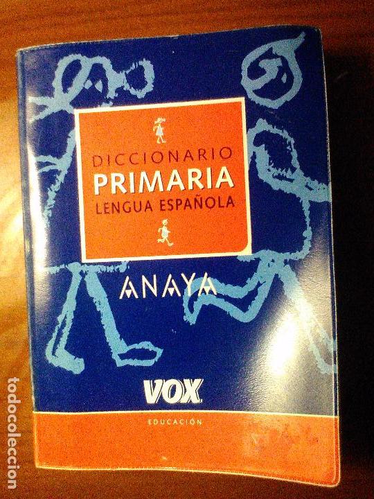Diccionario Primaria lengua española VOX de segunda mano por 10