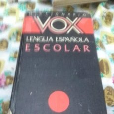 Diccionarios de segunda mano: DICCIONARIO VOX LENGUA ESPAÑOLA ESCOLAR.. EST3B4. Lote 63996019