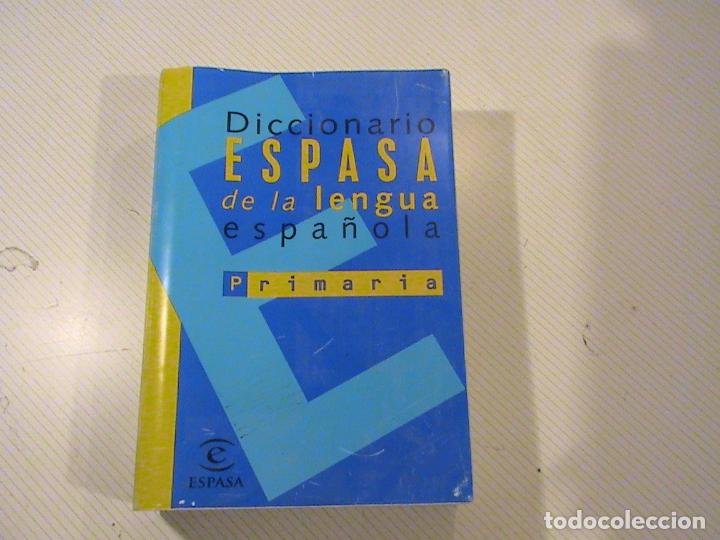 Libri di seconda mano: Diccionario Espasa de la lengua espa&ntilde;ola. Primaria.