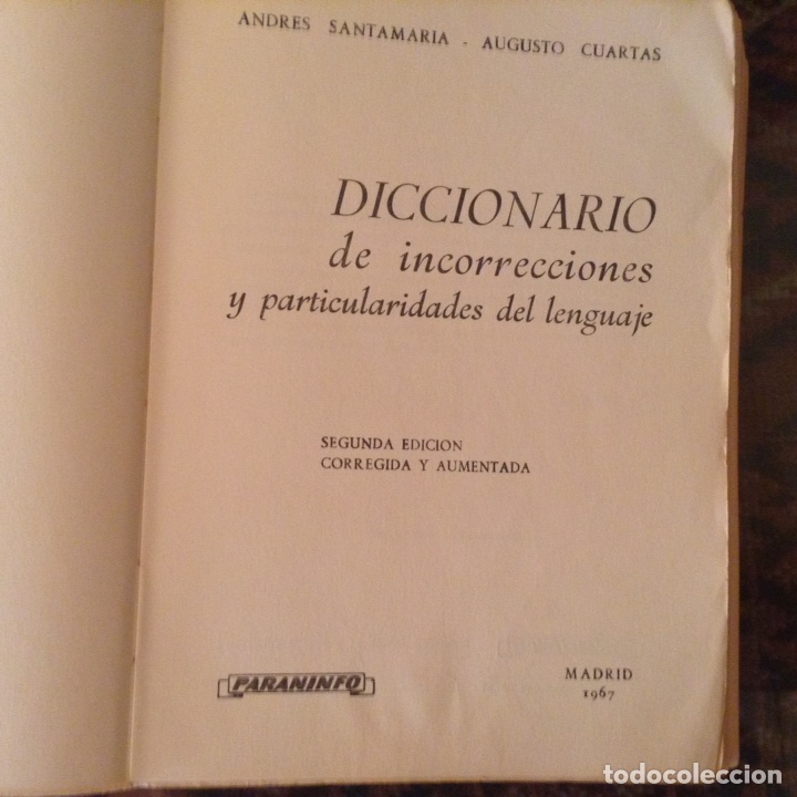 Diccionarios de segunda mano: Diccionarios - Foto 3