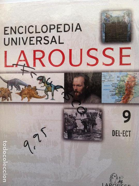 Diccionarios de segunda mano: ENCICLOPEDIA UNIVERSAL LAROUSSE N&ordm; 9 DEL-ECT - Foto 1
