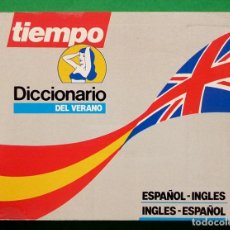Diccionarios de segunda mano: DICCIONARIO DEL VERANO: ESPAÑOL - INGLÉS / ENGLISH - SPANISH - REVISTA TIEMPO - 1986. Lote 83914832