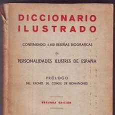 Diccionarios de segunda mano: ESPERABE DE ARTEAGA: DICCIONARIO ENCICLOPEDICO ILUSTRADO Y CRITICO DE LOS HOMBRES DE ESPAÑA. TOMO I. Lote 38939468