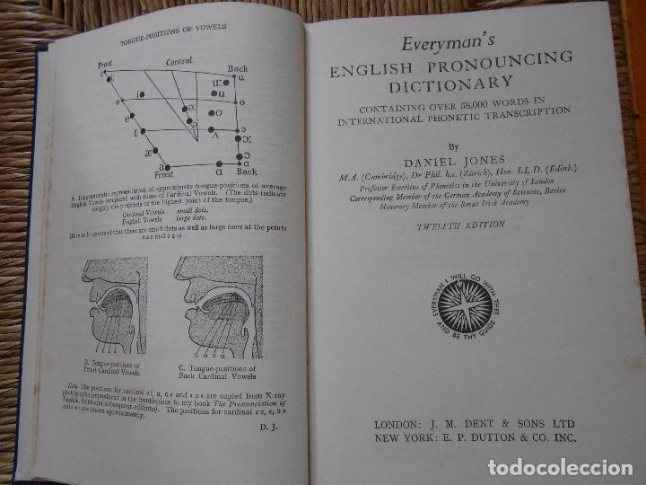 Diccionarios de segunda mano: ENGLISH   PRONOUNCING   DICTIONARY - Foto 2