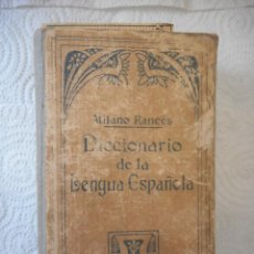 Diccionarios de segunda mano: DICCIONARIO DE LA LENGUA ESPAÑOLA. ATILANO RANCÉS. AÑO 1941. Lote 90765935